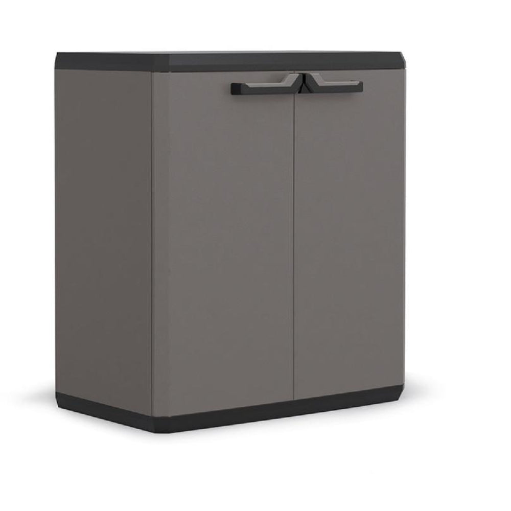 Gabinete Bajo Mueble de Cocina Lavadero Piu - Gris / Tamaño Único