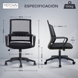 Silla de Oficina PC Escritorio Mesh Midtown